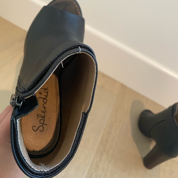 Splendid Jojo Peep Toe Heeled Booties - Picture 6 of 8